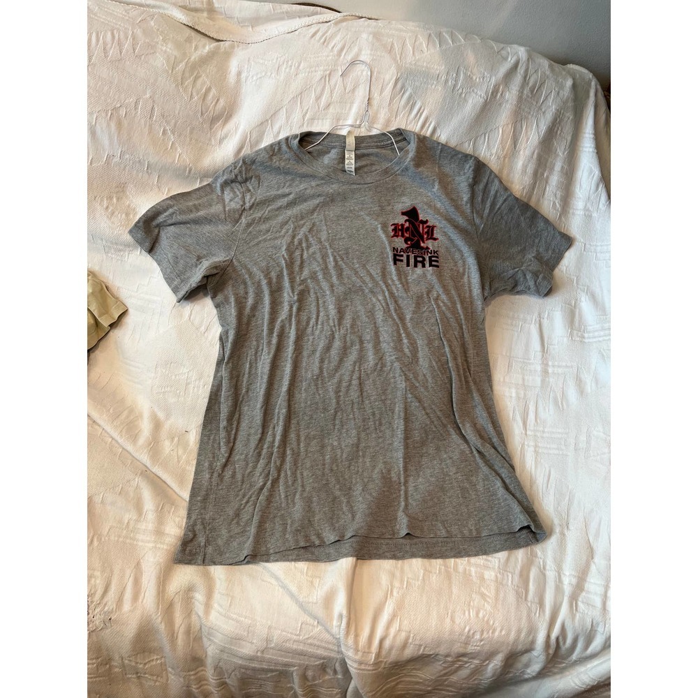 Canvas Navesink Fire Hook N Ladder T-Shirt Mens XL